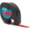 Dymo Letratag Şerit Plastik 12 MMx4 MT Kırmızı 91203