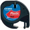 Dymo Letratag Şerit Plastik 12 MMx4 MT Kırmızı 91203
