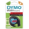 Dymo Letratag Şerit Plastik 12 MMx4 MT Kırmızı 91203