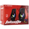 Rampage RMS-G7 Falsetto 2.0 6 Watt Kırmızı 5v Usb Hoparlör