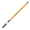 Stabilo Koyu Gri Keçe Uçlu İnce Kalem 88 Point 0.4 MM 88/96