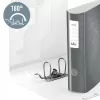 Leitz 1106 | Wow Active Plastik Klasör Geniş Metalik Mavi