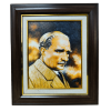 Özel Tasarım Çerçeve | Atatürk Canvas Baskı Tablo (36 Cm X 31 Cm)