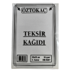 Öztokaç Teksir Kağıdı 20 X 28 Cm 3. Hamur 54 Gr 200lü Paket