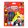Fatih Jel Silky Crayon 6 Renk Çevirmeli Mekanizmalı