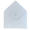 Oyal Davetiye Zarfı 16.2 x 22.9 Cm Beyaz 500Lü Paket