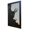 Özel Yapım Lazer Baskılı Ceylan Tablo 38.5 Cm X 23.5 Cm
