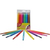 BU-BU Çevirmeli Mum Boya Twist Crayon 12 Renk | 00044