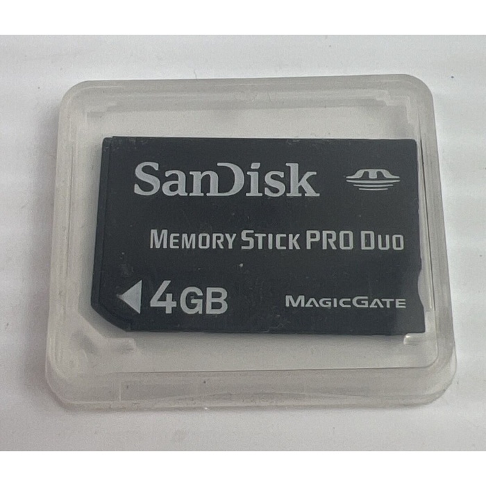 SandiskSandisk Memory Stick Pro Duo 4GB Magicgate MS Hafıza Kartı Siyah Renk