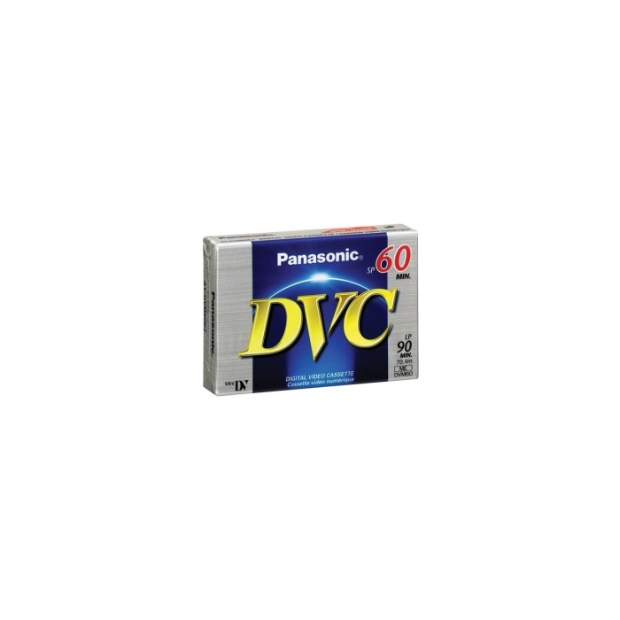 Panasonic DVC 90 Dakikalık MiniDV DVM60 Kamera Kaseti
