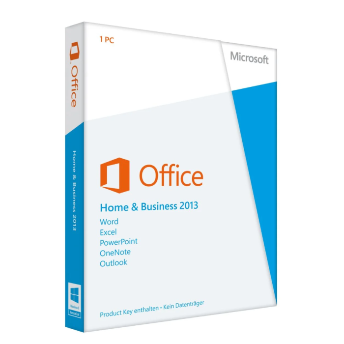 Microsoft Office 2013 Ev ve İş Türkçe Kutu T5D-01781 Ofis Yazılımı