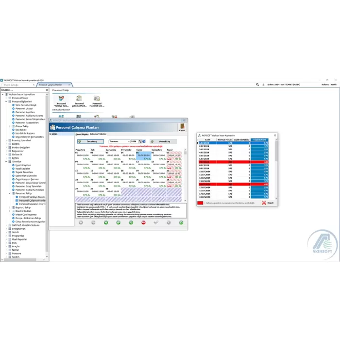 Akınsoft | WOLVOX İnsan Kaynakları (WIK9) Programı