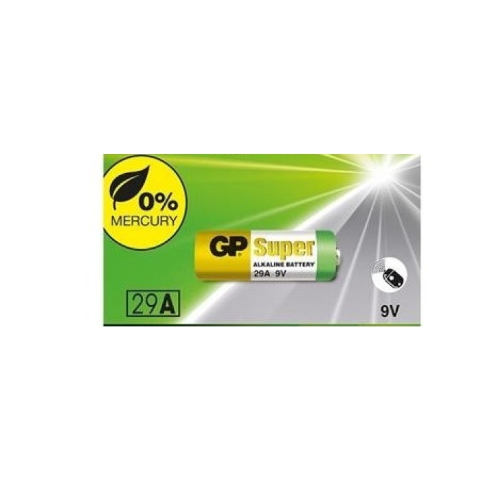 GP 29A-C5 | 29A 9V Alkalin Spesifik Pil Tekli