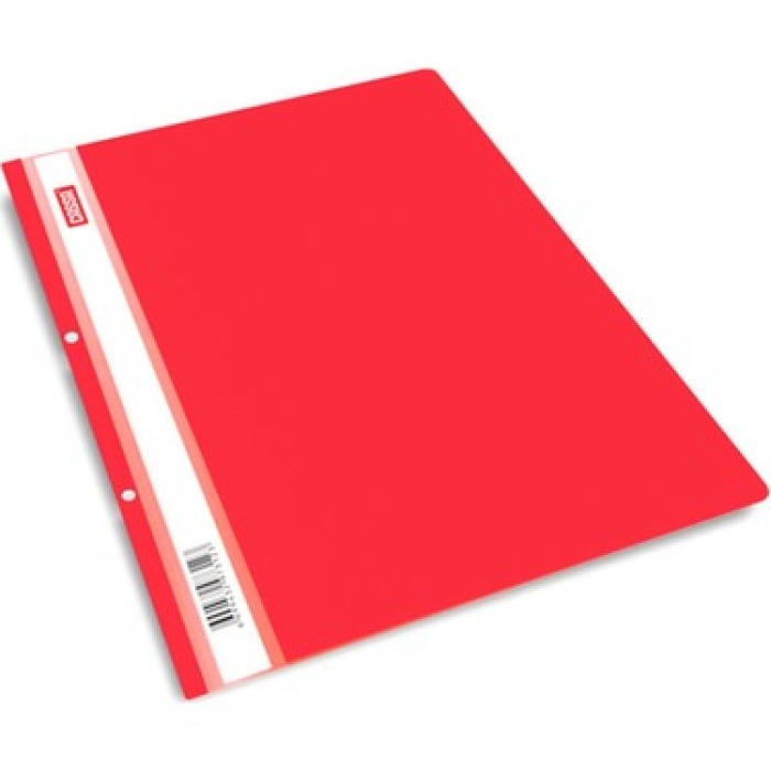 Cassa 7730 | Telli Dosya Plastik Eco A4 Kırmızı 50li Paket