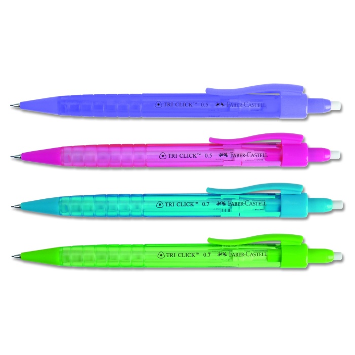 Faber-Castell Tri Click Versatil Uçlu Kalem 0.5mm Pembe