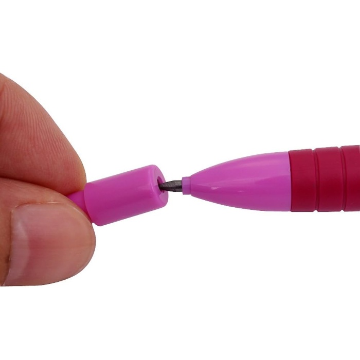 Faber-Castell Versatil Kalem Click 2 MM Pembe 2B | 1328