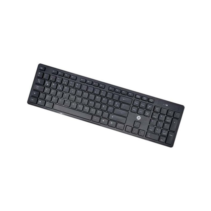 Dexim DKA005 Siyah KW-103 Kablosuz Q Klavye Caps Lock 2.4 Ghz (1 Adet AA Pil)