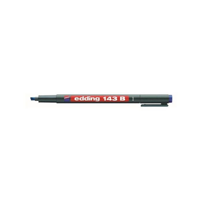 Edding Asetat Kalemi Permanent B Seri 1-3 MM Mavi 143 B