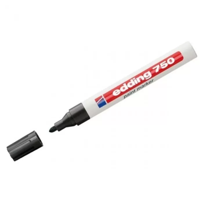 Edding Markör Dekor Boya Yuvarlak Uçlu 2-4 MM Siyah 750