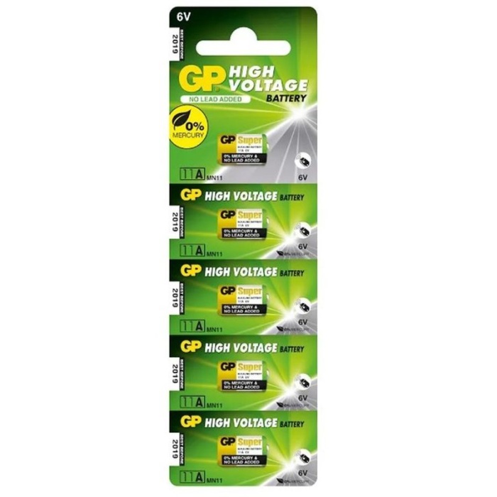 Gp 11A Super Alkaline 6V Kumanda Pil 5 Li