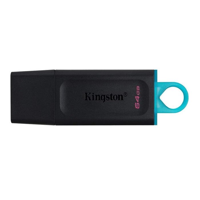 Kingston DTX/64GB 64GB USB3.2 Gen 1 DataTraveler Exodia (Black + Teal) Flash Bellek