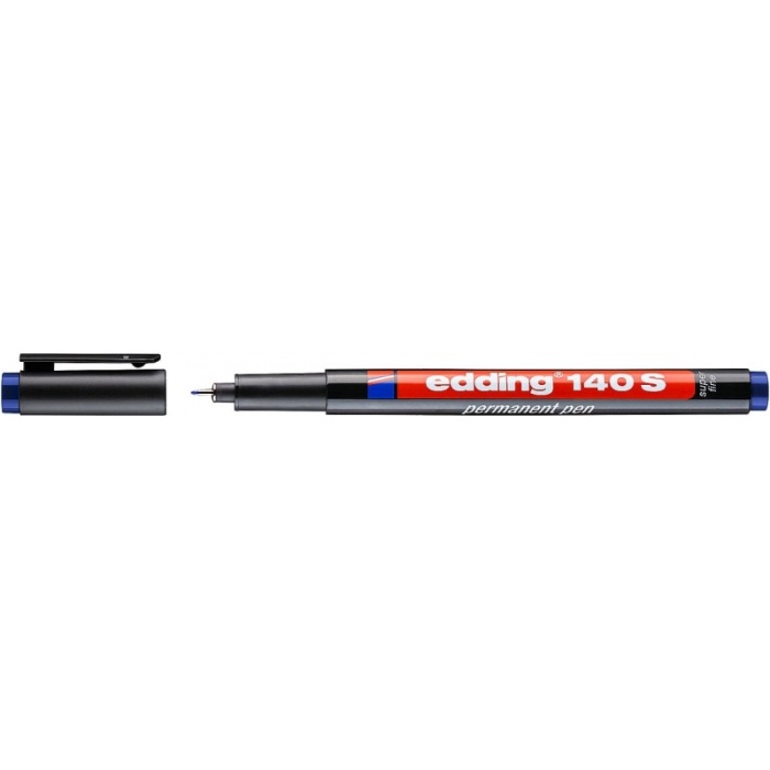 Edding Asetat Kalemi Permanent S Seri 0.3 MM Mavi 140 S