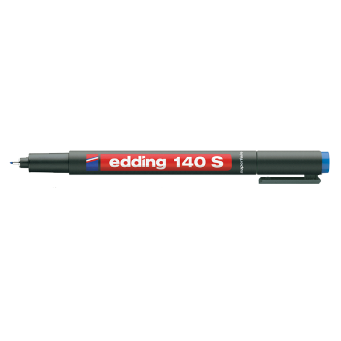 Edding Asetat Kalemi Permanent S Seri 0.3 MM Mavi 140 S
