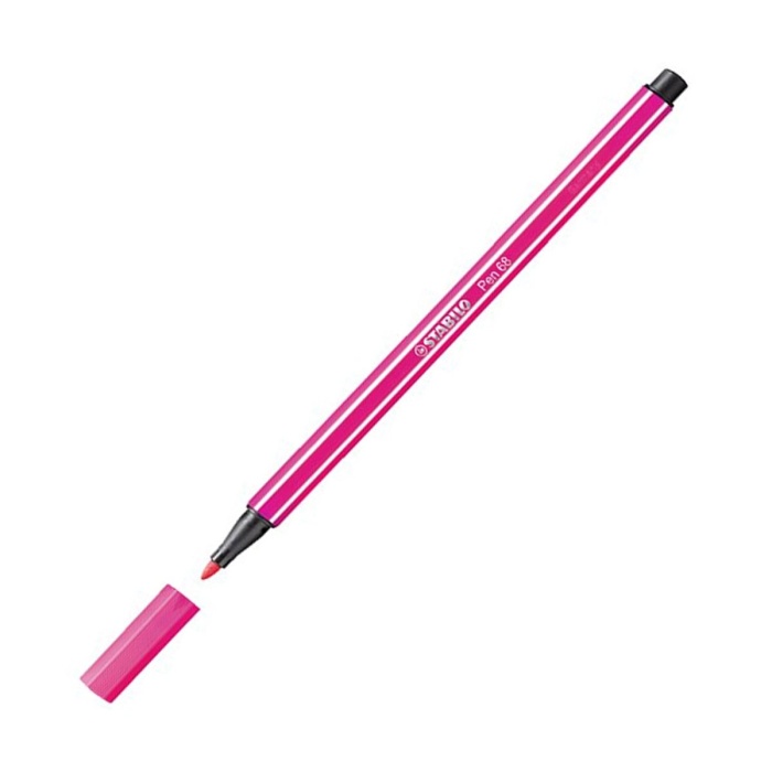 Stabilo Pembe Keçe Uçlu Boya Kalemi 1 MM 68/56