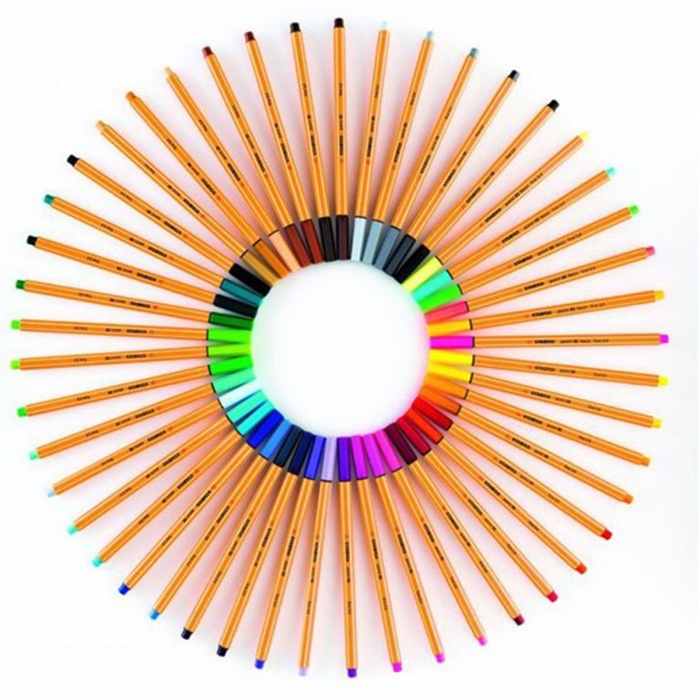 Stabilo Pembe Keçe Uçlu Boya Kalemi 1 MM 68/56