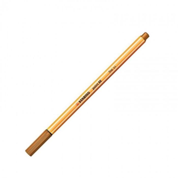 Stabilo Kahverengi Keçe Uçlu İnce Kalem 88 Point 0.4mm ART. NO: 88/22