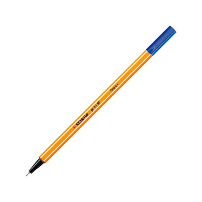 Stabilo Mavi Keçe Uçlu İnce Kalem 88 Point 0.4 MM 88/41