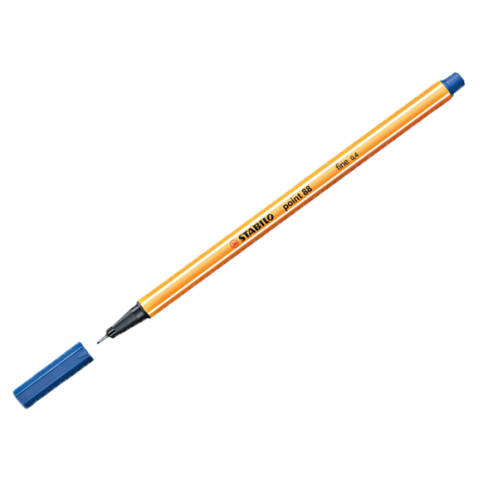 Stabilo Mavi Keçe Uçlu İnce Kalem 88 Point 0.4 MM 88/41