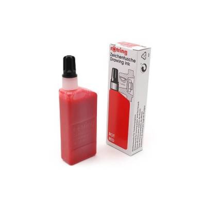 Rotring Rapido Mürekkebi Isograph 23 Ml Kırmızı | S0216040