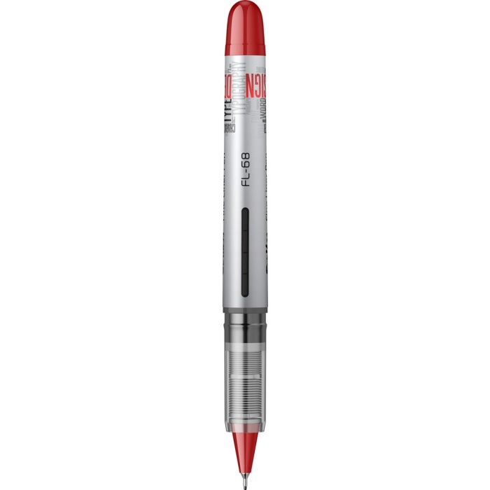 Scrikss Fineliner 0.6 MM Kırmızı FL-68