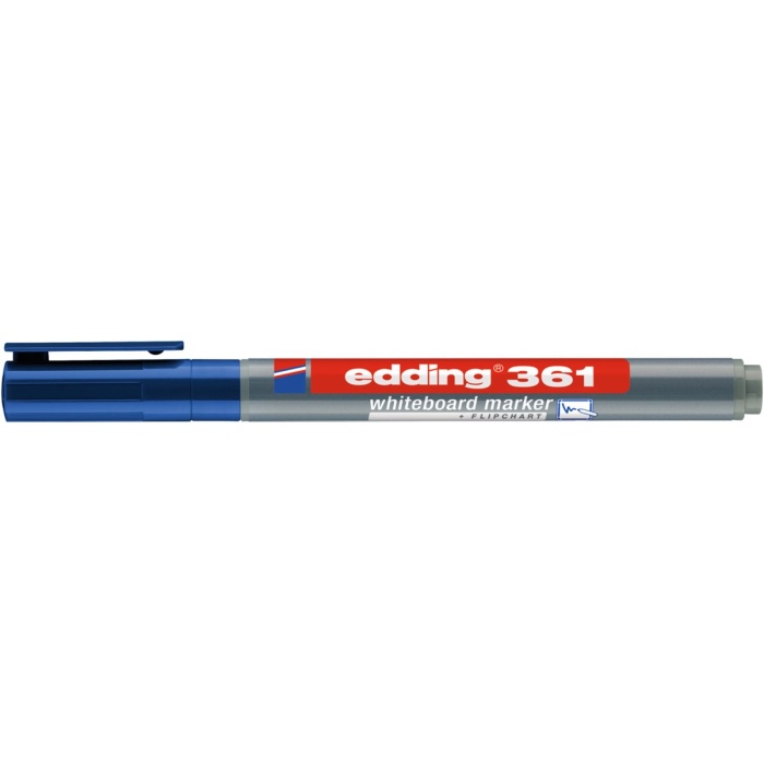 Edding Tahta Kalemi Yuvarlak Uçlu 1 MM Mavi 361