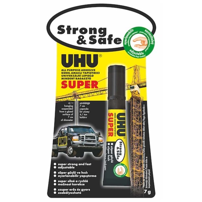 Uhu Süper Strong Safe Japon Yapıştırıcı 7 gr.