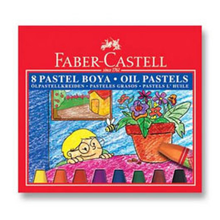 Faber Castell Pastel Boya 8Lİ 125308