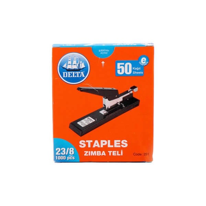 Delta Zımba Teli 1000 Lİ 50 SYF 23/8 | 251