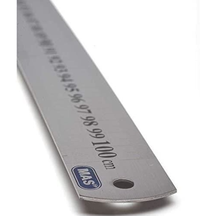 Mas Cetvel Çelik 100 CM 2400
