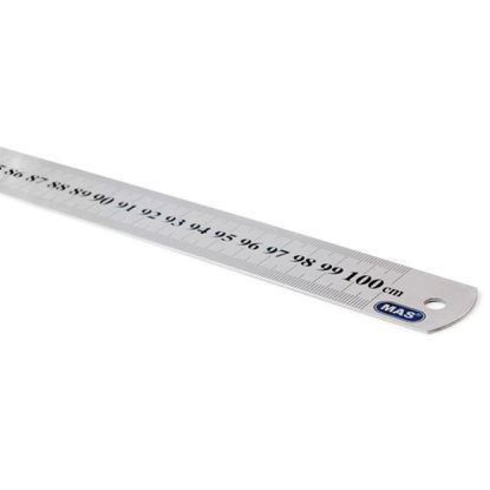Mas Cetvel Çelik 100 CM 2400
