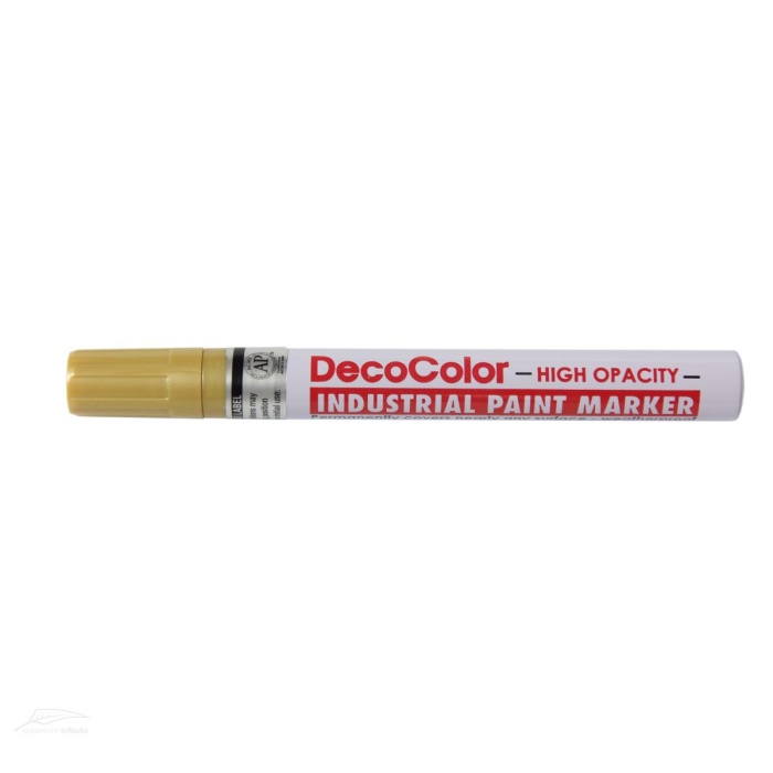 Marvy Industrial Paint Markör Gold - Suya ve Isıya Dayanıklı