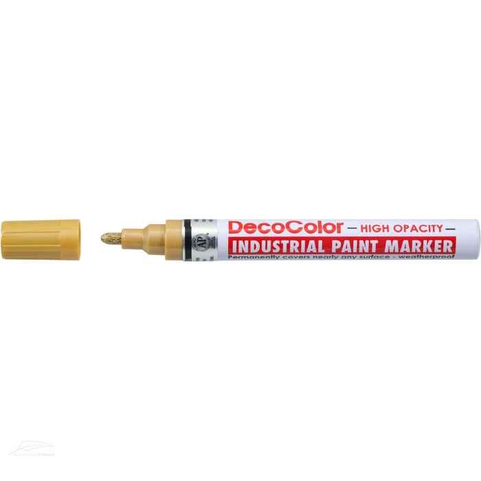 Marvy Industrial Paint Markör Gold - Suya ve Isıya Dayanıklı