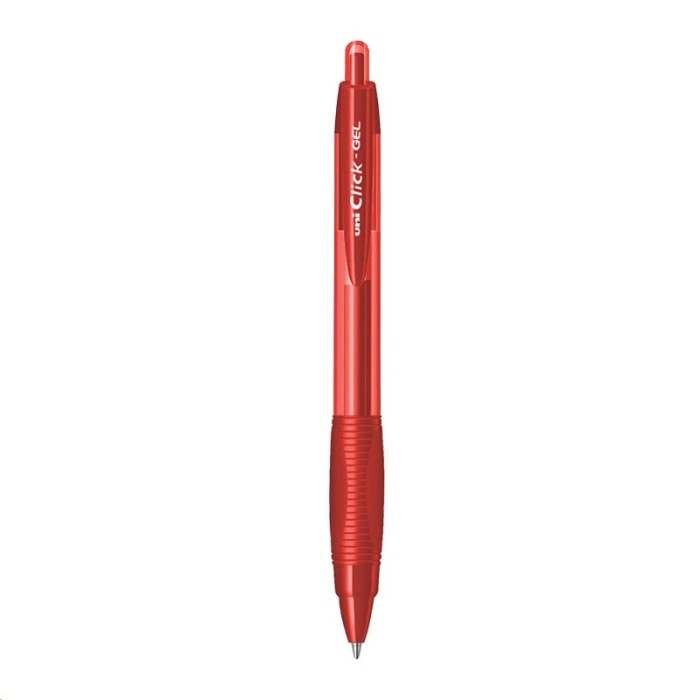 Uni-Ball Click-Gel Kalem 0.7 Kırmızı