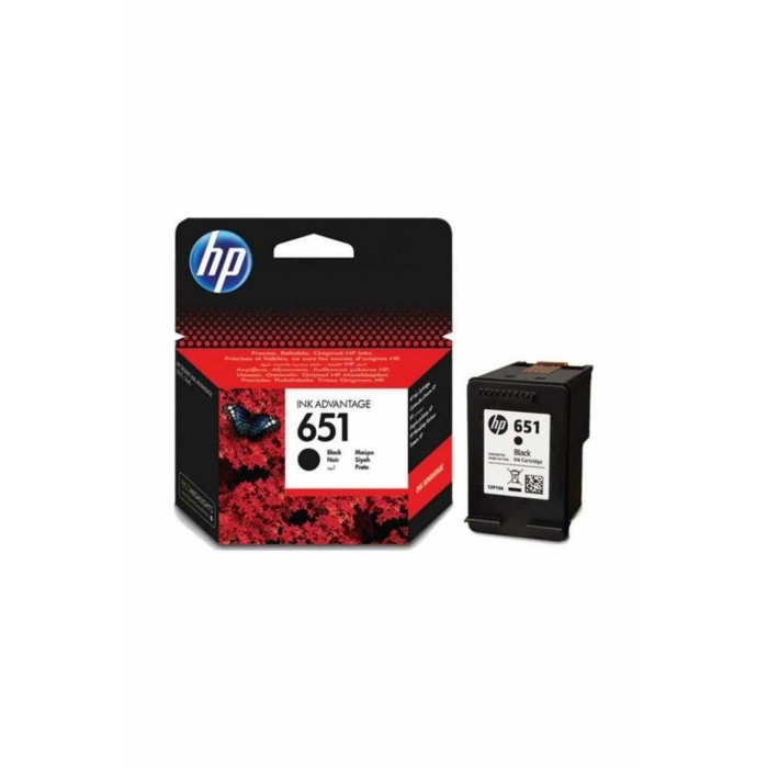 HP 651 Siyah Orjinal Mürekkep Kartuş (651) | C2P10AE