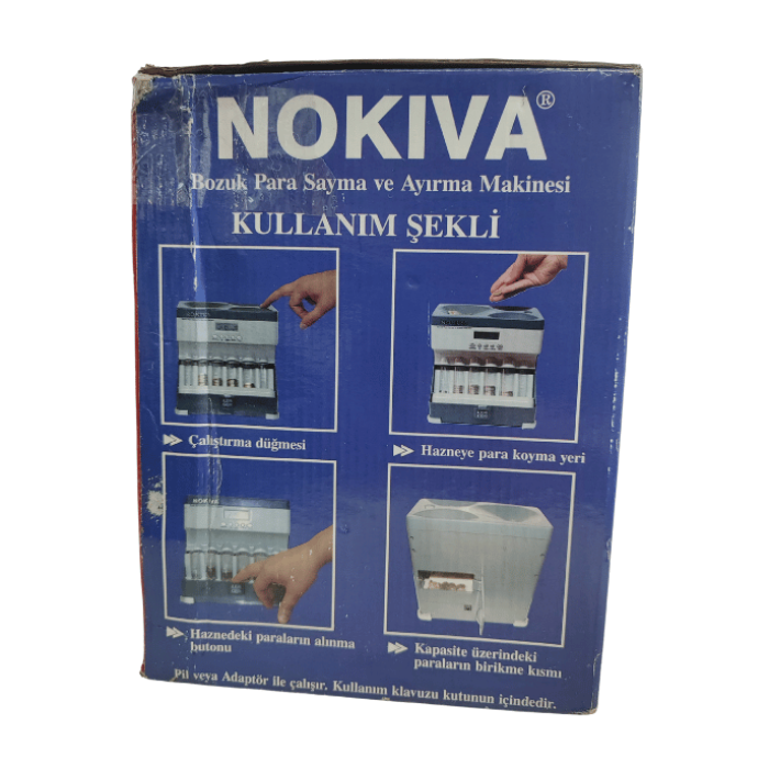 Nokiva Bozuk Para Sayma Ve Ayırma Makinesi