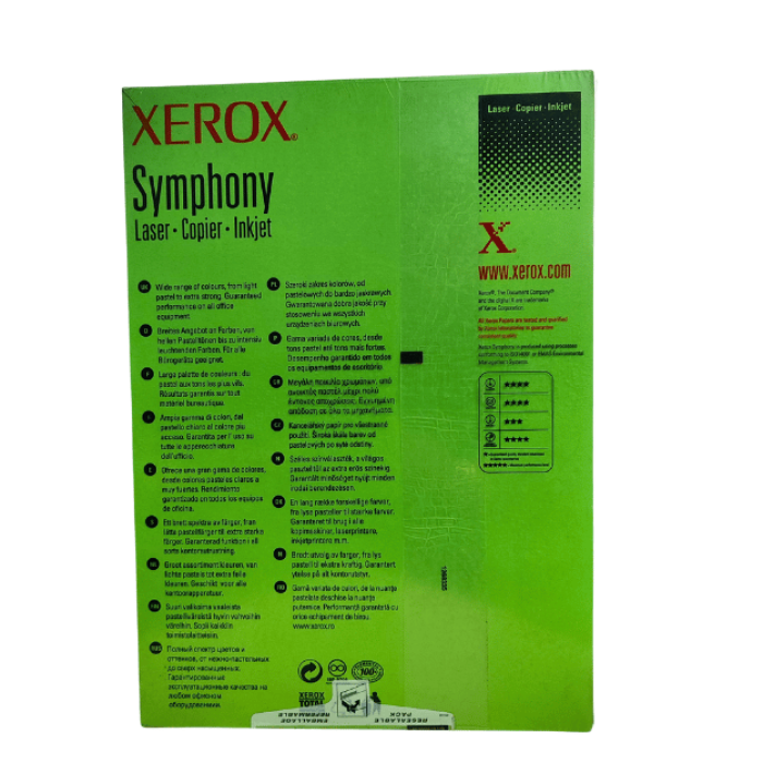 Xerox Symphony A3 160 Gr Kopya Kağıdı Yeşil 250 Adet ( Laser - Copier - Inkjet)