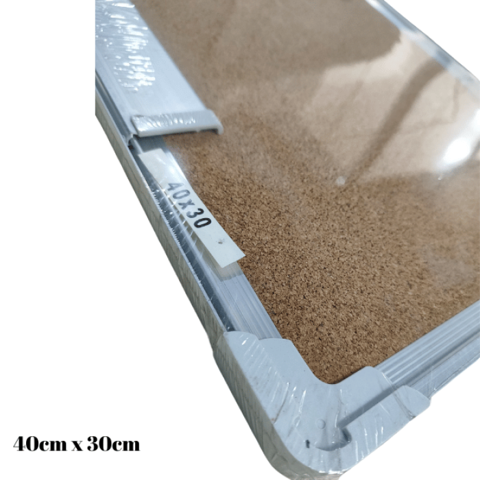 CSI Askılı Alüminyum Çerçeveli Mantar Pano 40X30