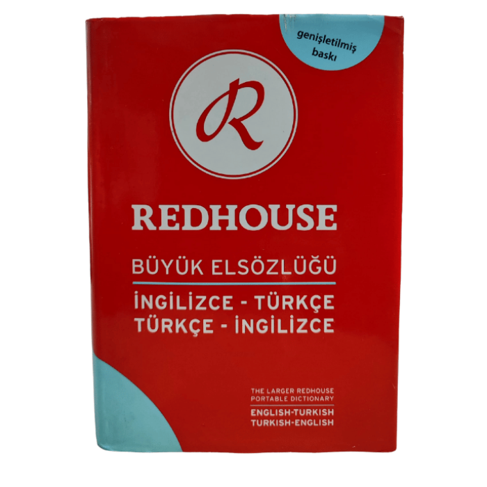 Redhouse Genişletilmiş Büyük İngilizce-Türkçe El Sözlüğü (Teşhir Ürünü) | RS-007