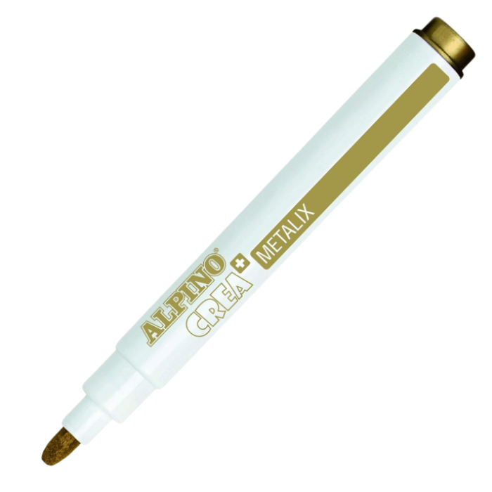 Alpino Crea Metalix Keçeli Metalik Kalem Seti 7li Metalik Renkler | AR 134