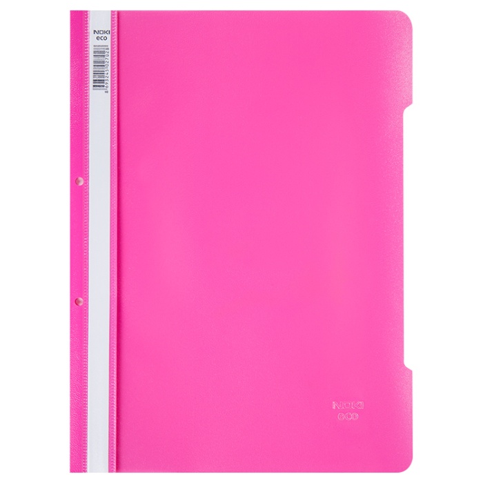 Noki Plastik Pembe Telli Dosya Eco A4 50li Paket| 4828-070